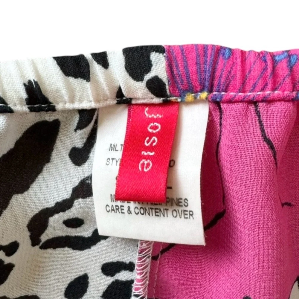Josie Natori Silky Floral Pajama Set